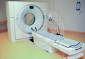 Medical tomograph in clinic