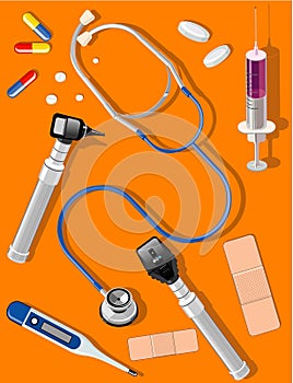 Medical tools and supplies