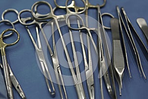 sissors tools for surgical operation photo