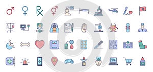 Medical Vector Icons Set