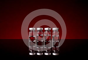 Medical Vials isolated