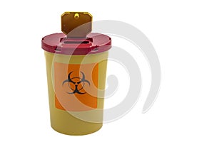 Medical waste container medical disposal bin sharp disposal safe sharp container. Medical waste bin 0,7 liter