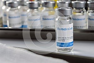 Medication prepared for people affected by Covid-19, Remdesivir is a selective antiviral prophylactic