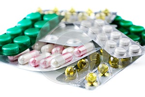 Medications on the table