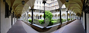 Medici chapel interior courtyard