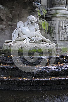 Medici Fountain, Luxembourg Gardens Jardin du Luxembourg, Paris, ÃŽle-de-France