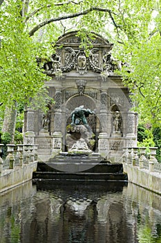 Medici Fountain Luxembourg Gardens Paris