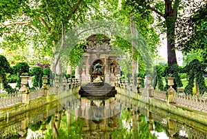 The Medici Fountain, Paris, France