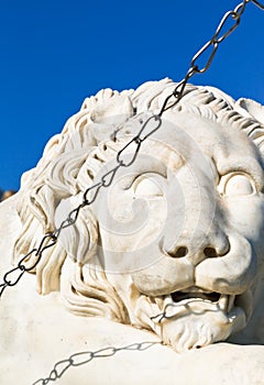 Medici lion close up near Vorontsov Palace