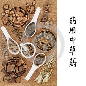 Medicinal Chinese Herbs for Herbal Plant Medicine