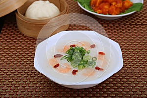 Medicinal herb Chinese rice porridge