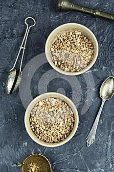 Medicinal root of elecampane