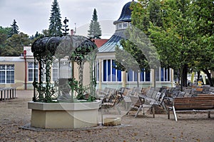 Medicinal spring in Podebrady