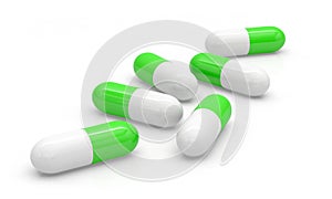 Medicine capsules pills