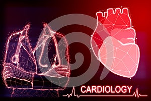 Medicine and cardiology concept