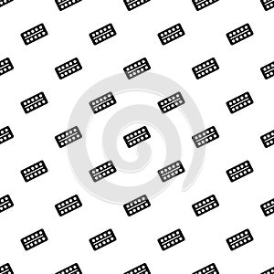 Medicine drugs pattern seamless vector