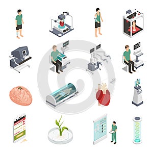 Medicine Future Technology Icons