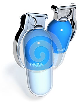 Medicine grenades