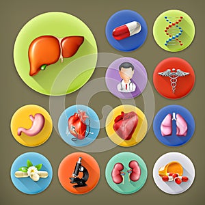 Medicine and Health icons