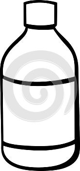 medicine jar vector illustration
