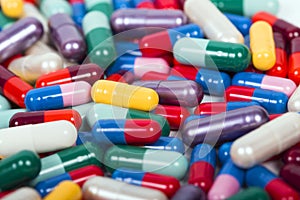 Medicine pills,pharmaceuticals macro
