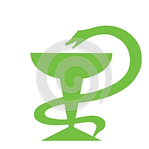 Medicine snake symbol