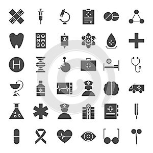 Medicine Solid Web Icons