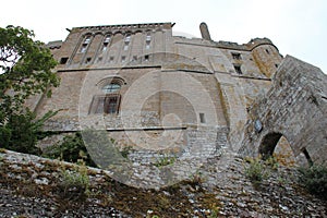 medieval abbey - the mont-saint-michel - france