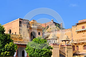 Medieval Amber Fort, Jaipur, Rajasthan, India