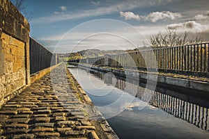 Medieval Aqueduct in Scotland Avon Aqueduct Second Highest Aqueduct Ancient Brick construction Scottish