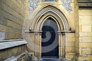 Medieval Arched Doorway Southwark Cathedral photo