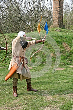 A medieval archer