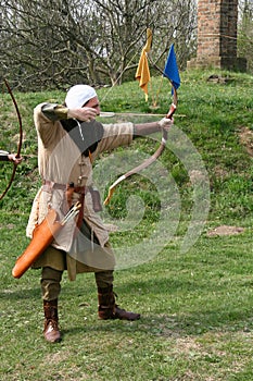 A medieval archer