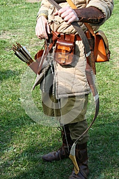 A medieval archer