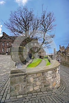 Medieval architecture in Edinburgh castle
