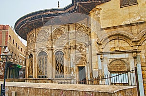 Medieval architecture of Islamic Cairo, Egypt photo