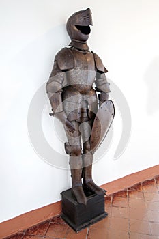 A medieval armor