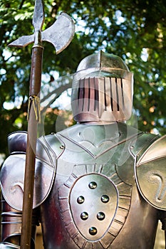 Medieval armor suit