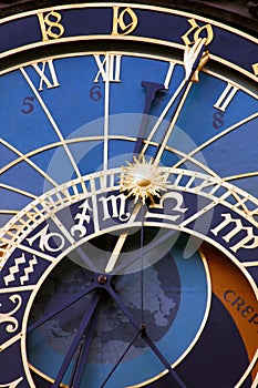 Medieval astronomical clock