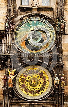 Medieval Astronomical Clock in Prague