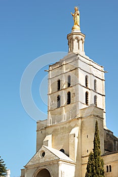 Medieval Avignon cathedral