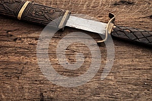 Medieval background concept