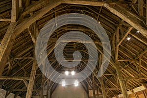 Medieval barn in Flanders