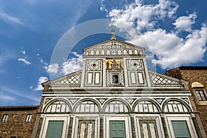 Medieval Basilica of San Miniato al Monte - Florence Italy