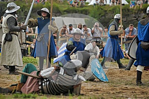 Medieval battle of the 13th century