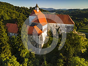 Medieval Borl Castle in Slovenia. Gestapo Prison During the World War Two