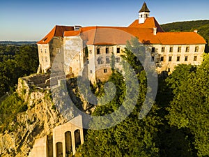 Medieval Borl Castle in Slovenia. Gestapo Prison During the World War Two