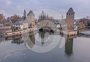 Medieval bridge Ponts Couverts