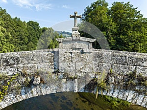 Medieval Bridge of San Clodio, Ourense photo