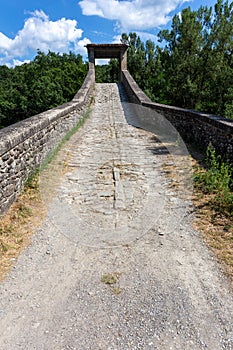 Medieval bridges on the pilgrim roads to rome